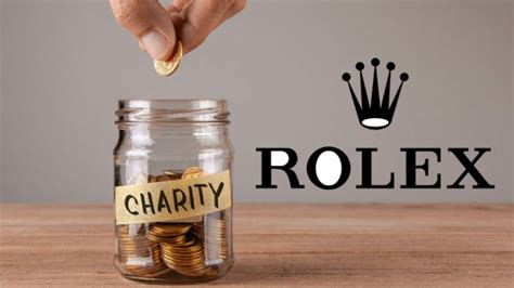 rolex for profit|Rolex charity donations.